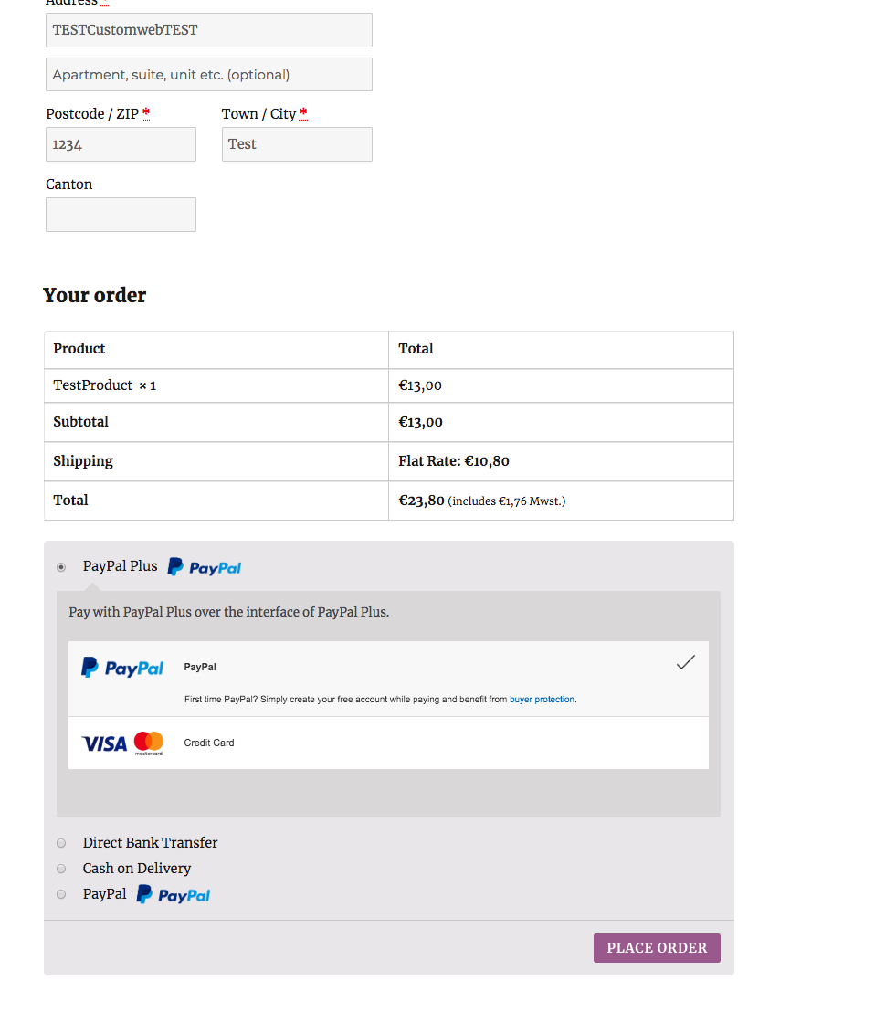 customweb GmbH - WordPress WooCommerce PayPal PLUS ...