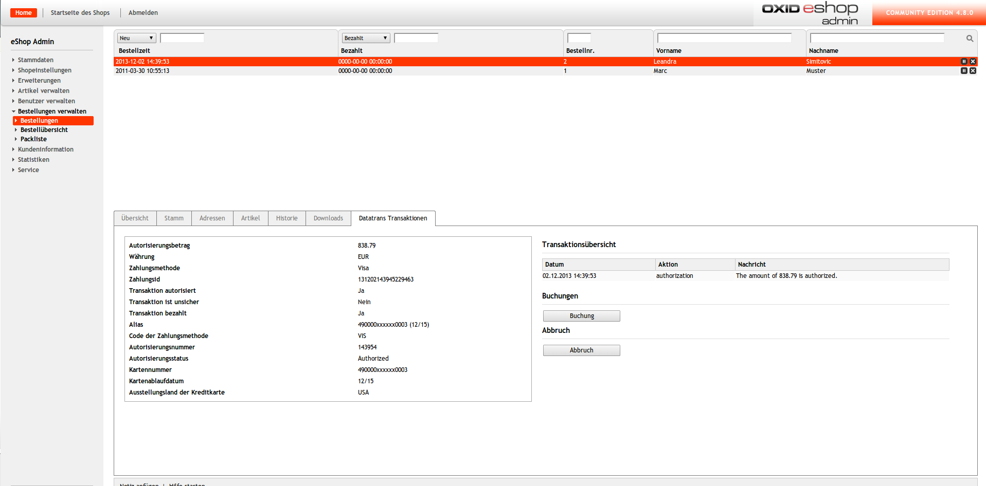 Customweb Gmbh Oxid Esales Saferpay Payment Extension