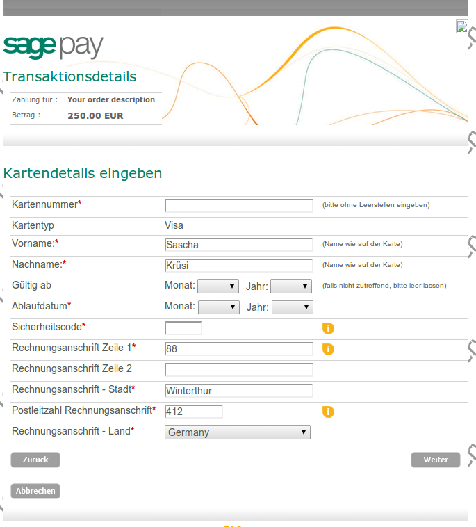 Customweb Gmbh Shopware Sage Pay Payment Plugin