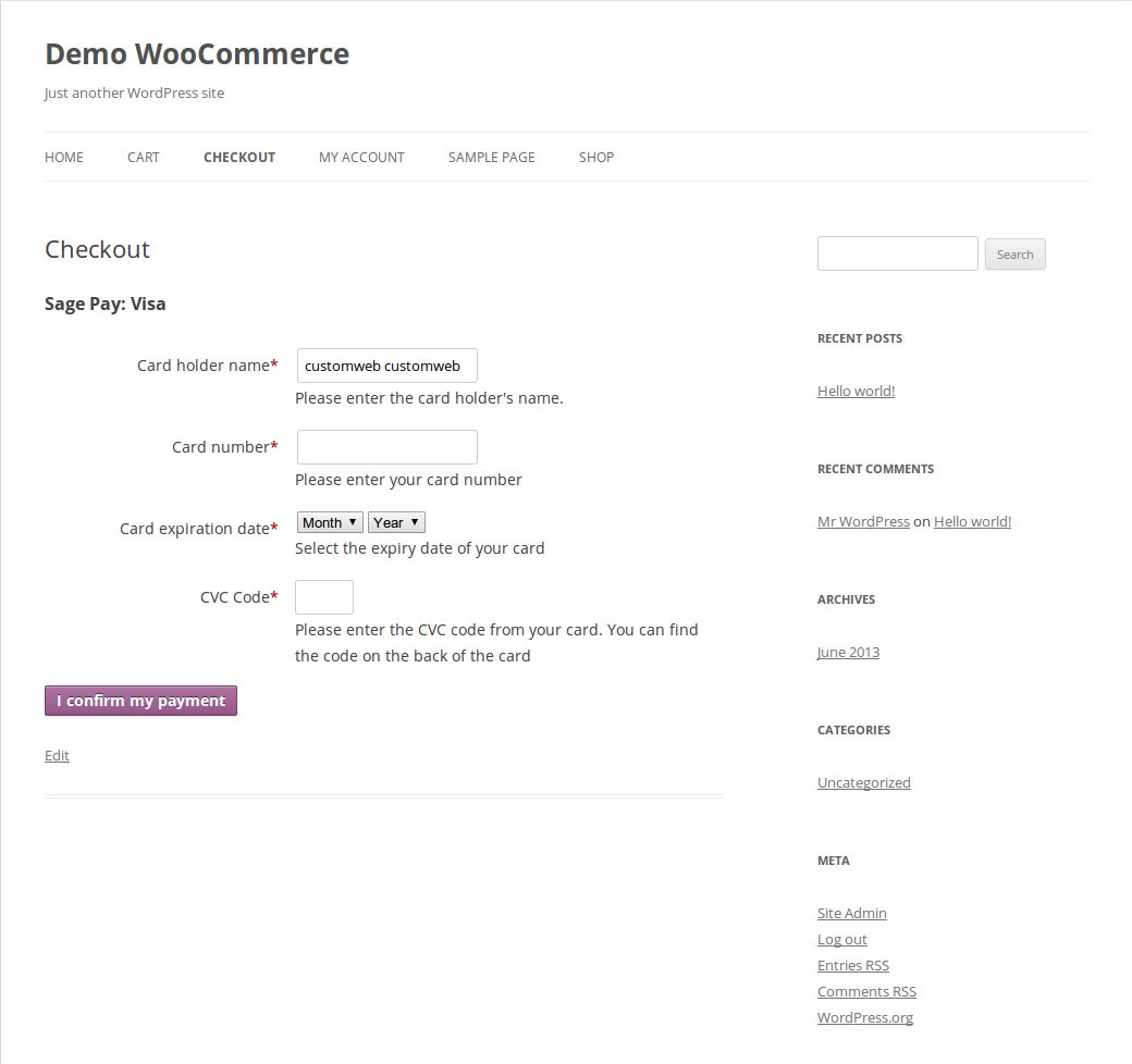 Server Integration